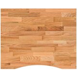 vidaXL Ploča za radni stol svjetlosmeđa 100x80x2,5cm drveni pravokutni | shoptok.hr