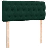  Krevet box spring s madracem tamnozeleni 120x190 cm baršunasti | shoptok.hr