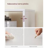 Songmics cabinet or shelf unit with 10 open drawers, white | shoptok.hr