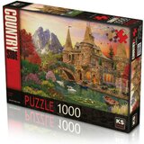 Puzzle 1000 delova planinski dvorac ( 32516 ) Cene