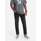 Ombre Men's denim pants STRAIGHT LEG - black | Eponuda.ba