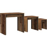  Gnezdeći Kafić 3 pcs Staro drvo 60 x 35 x 56 cm | shoptok.hr