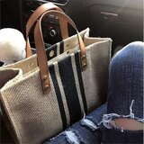 Venisymlis Profesionalna, Preprosta, Črtasta, Ženska Torba, Torba Za Prosti Čas, Torba Za Čez Ramo, Večnamenska, Velika Prostornina, (22070086) | Shoptok.si
