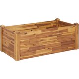  Gredica od masivnog bagremovog drva 110 x 60 x 44 cm | shoptok.hr