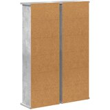 Cd ormar 2 kom. Betonska siva 60 x 17 x 92 cm Konstruirano drvo | shoptok.hr