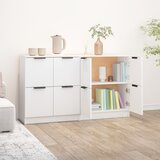  Komode 2 kom bijele 60 x 30 x 70 cm od konstruiranog drva | Eponuda.com