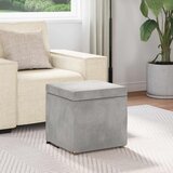  Stolica Svetlo siva 41 x 41 x 40 cm Samet in Umetno Leseno, (5000243278) | Shoptok.si