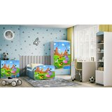MID.YOU Troška Postelja Babydreams, Bela, Modra, 80x160cm | Shoptok.si