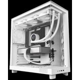 NZXT CASE H6 FLOW WHITE mini-ITX, Micro-ATX, ATX, Mid-tower, 3x fan | Eponuda.ba