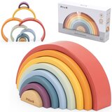 Viga polarb drvena dugina slagalica kreativne montessori kocke | shoptok.hr