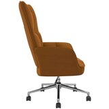  Stol za sproščanje rjav žamet, (20957754) | Shoptok.si