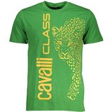 Cavalli Class GREEN MEN&#39;S SHORT SLEEVED T-SHIRT | Shoptok.si