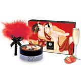 Shunga Edible Massage Powder Kit Strawberry | Shoptok.si