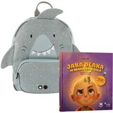 Trixie otroški nahrbtnik mr. shark + slikanica jaka dlaka in kranjska čebela | Shoptok.si