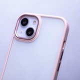 Satin silikonski ovitek za Samsung Galaxy A52 LTE A525 /A52 A526 5G / A52s A527 - prozorno roza | Shoptok.si