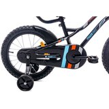  Dječji bicikl guralica Tiger 16" crni-narančasti-tirkizni | shoptok.hr