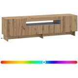  LED TV kabinet Hrast artisan Konstruirano drvo | shoptok.hr