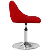 vidaXL Vrtljivi jedilni stoli 2 kosa vinsko rdeč žamet, (20948114) | Shoptok.si