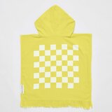 Sunnylife žuti dječji ručnik za plažu s kapuljačom Checkerboard, 3-6 god Cijene