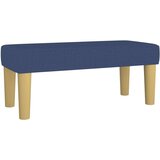  Box spring postelja z vzmetnico moder 80x200 cm blago, (20893225) | Shoptok.si
