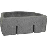  Umivaonik za zid Sivi 45 x 35 x 15 cm River Stone | shoptok.hr