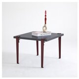 Woody Fashion Halicheron - AnthraciteBurgundy AnthraciteClaret Red Coffee Table | ePonuda.com
