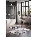  Sivo-bež kopalniške preproge v kompletu 2 ks 60x100 cm CT – Cene