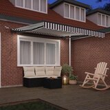 Tenda na automatsko uvlačenje LED antracit i bijela 300x250 cm | shoptok.hr