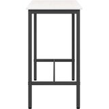  Stol Bijelo 100 x 50 x 91 cm Inženjerska drva i čelik | shoptok.hr