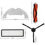 INORCO Dodatki za robotski sesalnik za Bot Z10 Pro/L10 Plus HEPA Filter Mop, nadomestni deli, (21992488) | Shoptok.si
