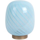 Leitmotiv Svetlo modra namizna svetilka s steklenim senčilom (višina 20 cm) Summer Globe – | Shoptok.si