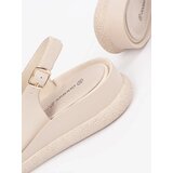 GOODIN Flat sandals beige with decoration | Shoptok.si