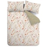 Catherine Lansfield Zelena/rjava podaljšana flanelna posteljnina za zakonsko posteljo 230x220 cm Grasmere Floral – | Shoptok.si