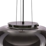  visilica na sajli insieme 1xGX53/10W/230V prečnik 38 cm dimljeno crna | Eponuda.com