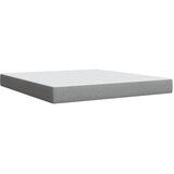  Krevet s oprugama i madracem svjetlosivi 180x200 cm od tkanine | shoptok.hr