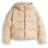 Tommy Jeans Zimska jakna brokat / svijetlosmeđa Cijene