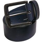 Urban Classics Accessoires Leather Imitation Belt navy Cene