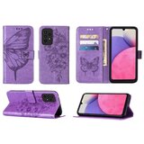 Chameleon Preklopna torbica (WLGO-Butterfly), Samsung Galaxy A23 4G/A23 5G, vijolična | Shoptok.si