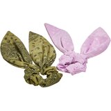Urban Classics Accessoires Scarf badges with XXL bow 2-pack khaki/light lilac | Shoptok.si