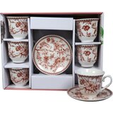 Sigma Set šolja za kafu, porcelan, 160ml 6/1 (Ret/Red) YK160-ZCL-8911 Cene