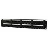 Gembird NPP-C548CM-001 Cat.5E 48 port patch panel with rear cable management cene