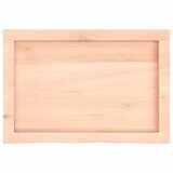  Zidna polica 60x40x(2-4) cm neobrađena masivna hrastovina | Eponuda.ba