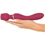 You2Toys Rosenrot - masažni vibrator z vrtnico za polnjenje (rdeč) | Shoptok.si