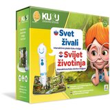 Kuku interaktivno pisalo s knjigo svet Živali Cene