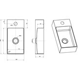 Sapho Umivaonik za WC od nehrđajućeg čelika u bakrenoj boji 36,5x18 cm Aurum – | shoptok.hr