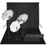 vidaXL Oprema za fotografski studio sa setom svjetala i pozadinom | shoptok.hr