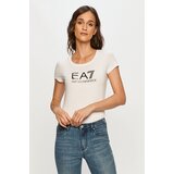 Ea7 Emporio Armani Majica kratkih rukava boja: bijela | shoptok.hr