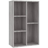 vidaXL Knjižna omara/komoda siva sonoma 50x25x80 cm inženirski les, (20705239) Cene