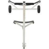  Podesivi prikolicu za čamce s pneumatskim gumama 200 kg Load - bez kotača | shoptok.hr