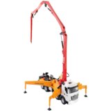 Kamion sa pumpom za beton na daljinsko upravljanje Huina 1:18 - žuto/crveni | shoptok.hr